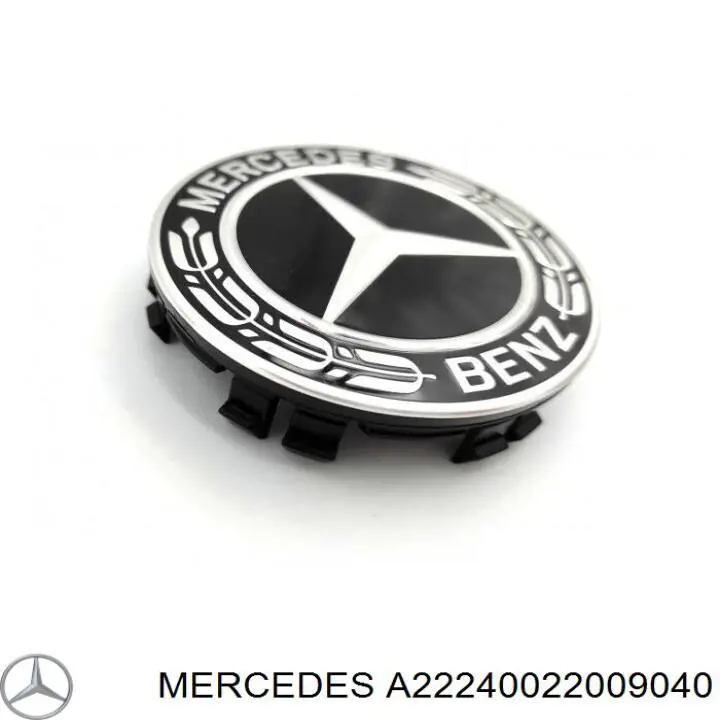 Tapacubo Mercedes A22240022009040 precio, desde 32,85 EUR