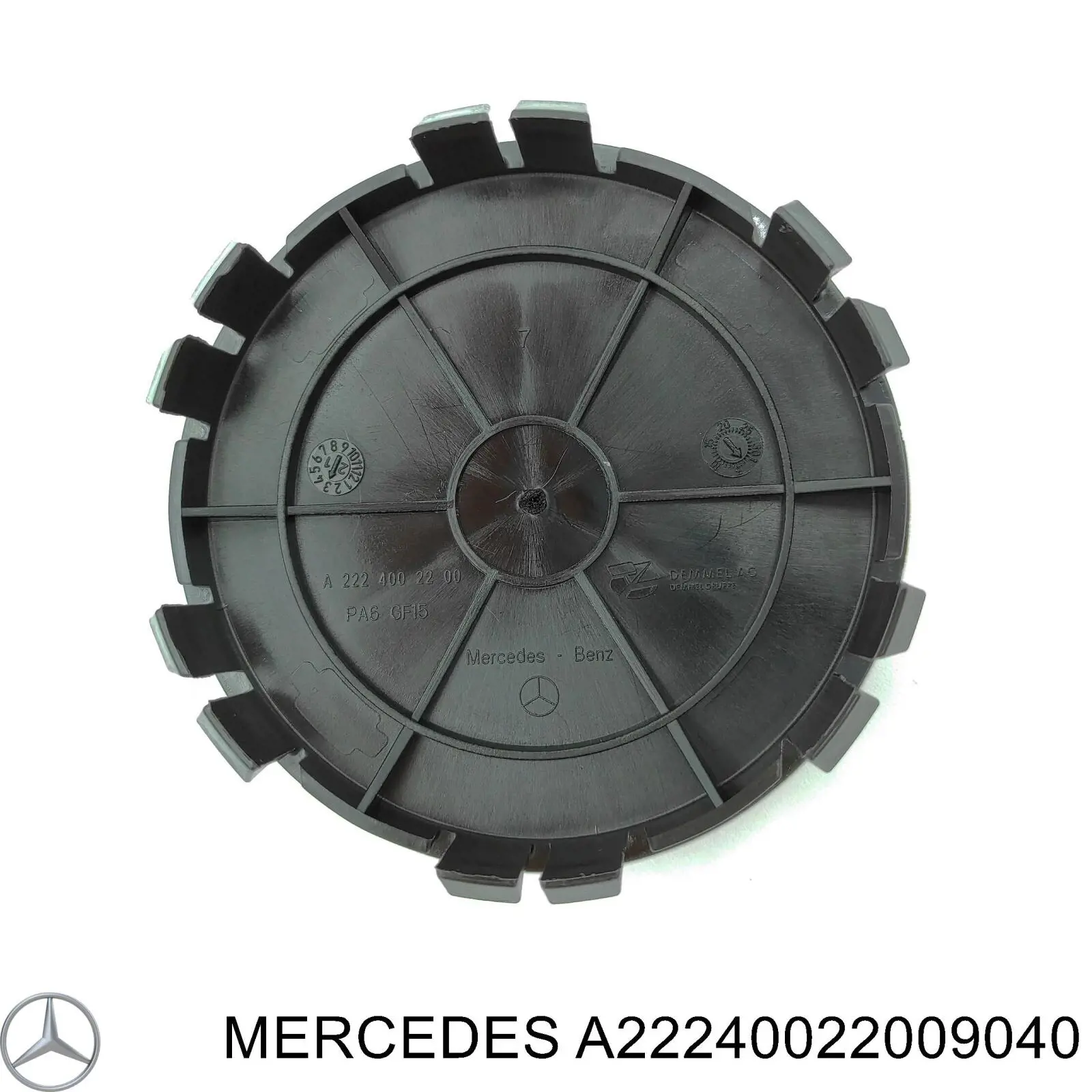 Tapacubo Mercedes A22240022009040 precio, desde 32,46 EUR