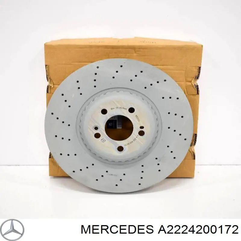 Comprar A2224200172 Mercedes Freno de disco delantero
