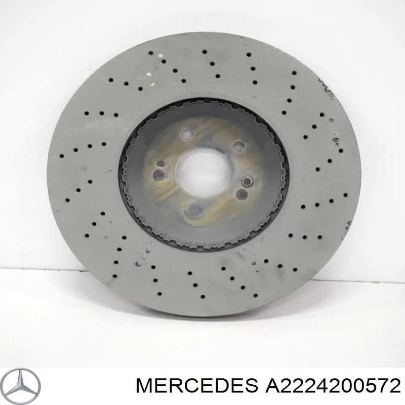 Comprar 2224200572 Mercedes Disco de freno trasero