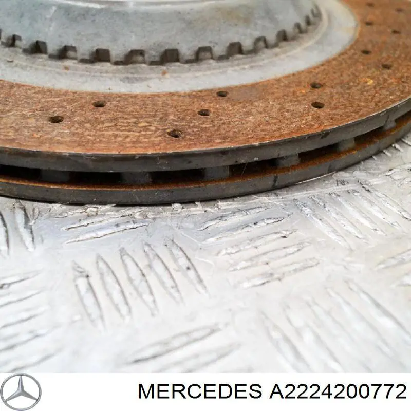 Comprar A2224200772 Mercedes Disco de freno trasero