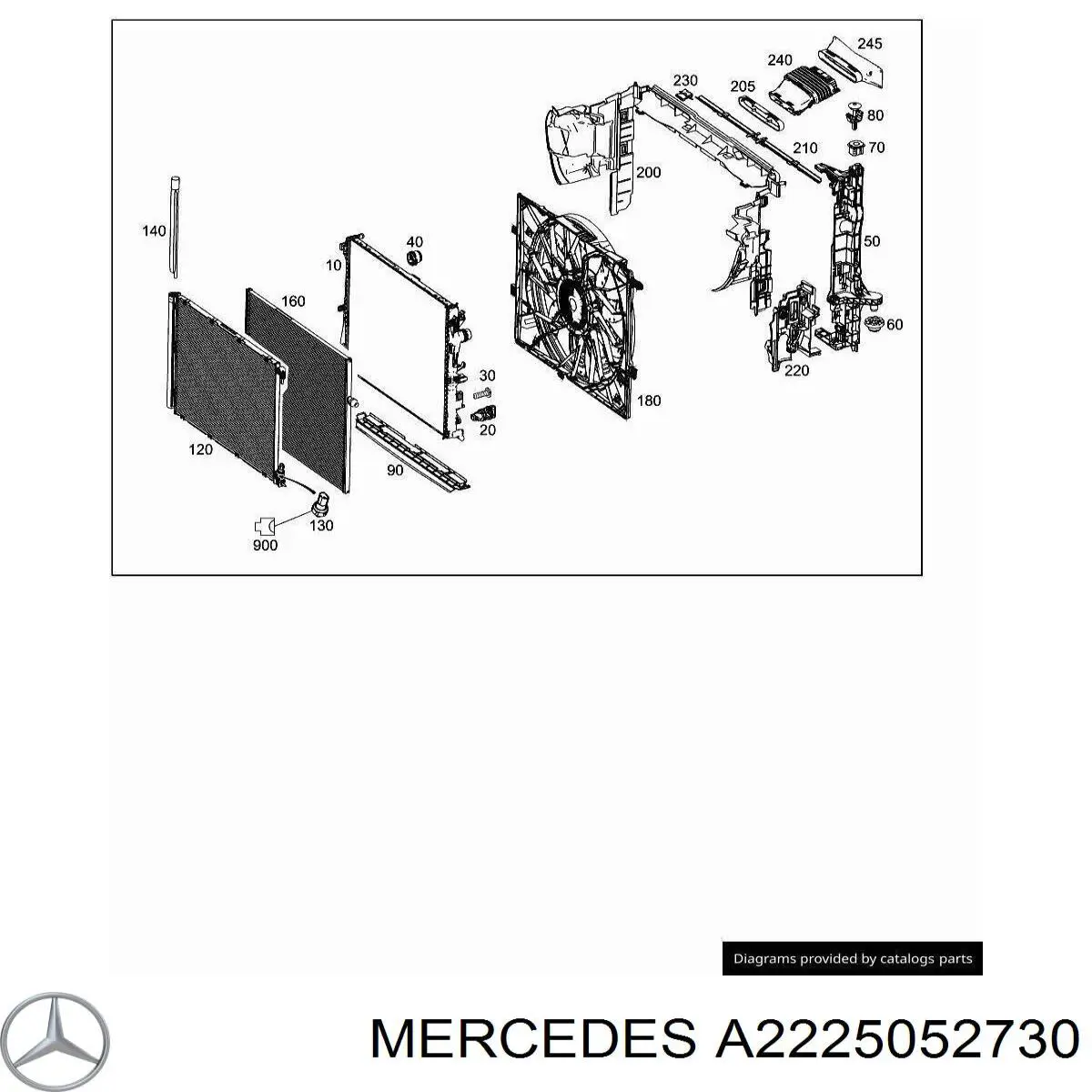 A2225052730 Mercedes