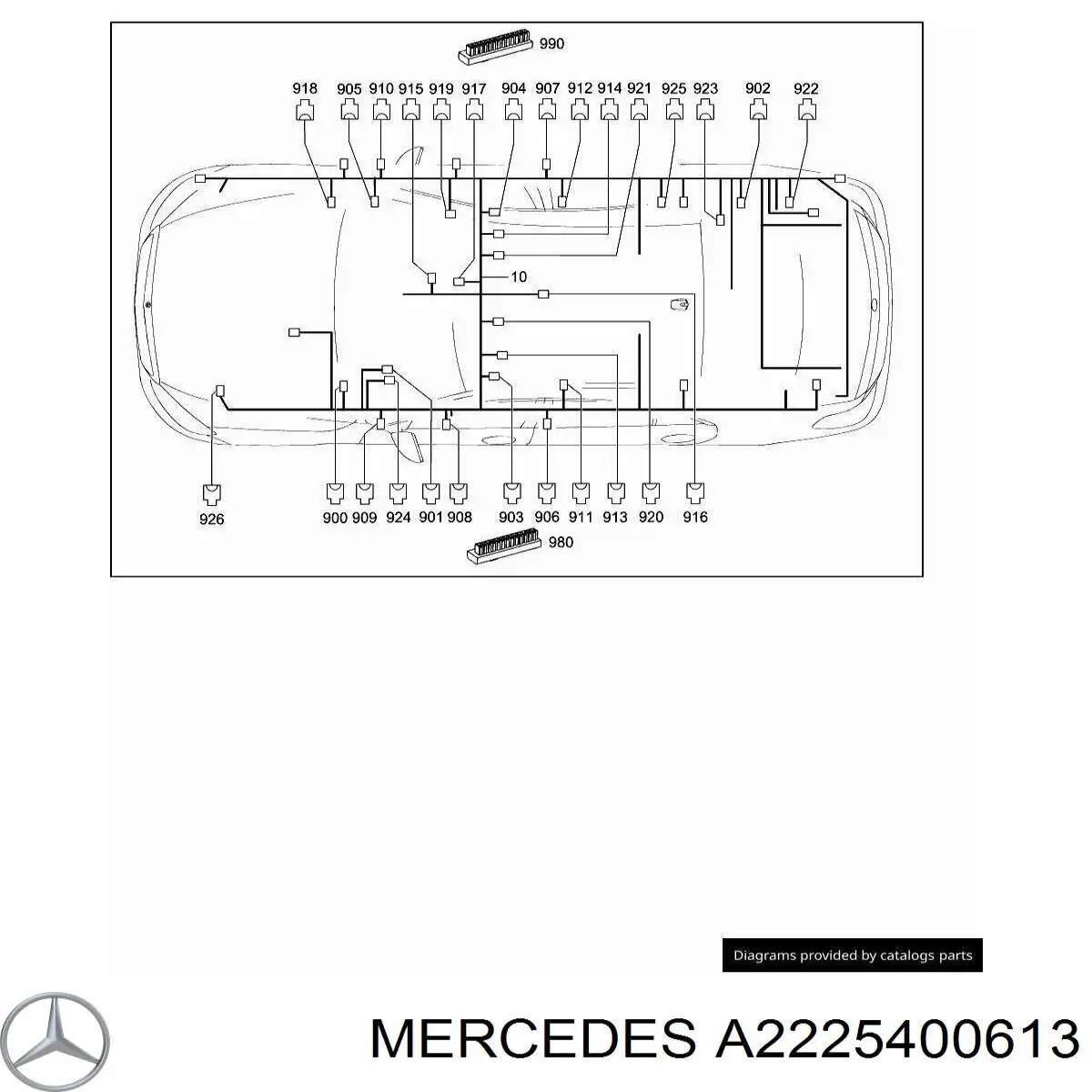 A2225400613 Mercedes