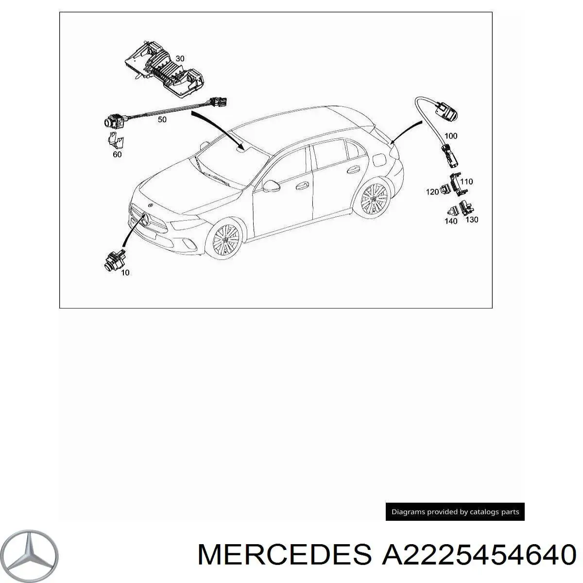  Mercedes A2225454640 precio, desde 5,05 EUR