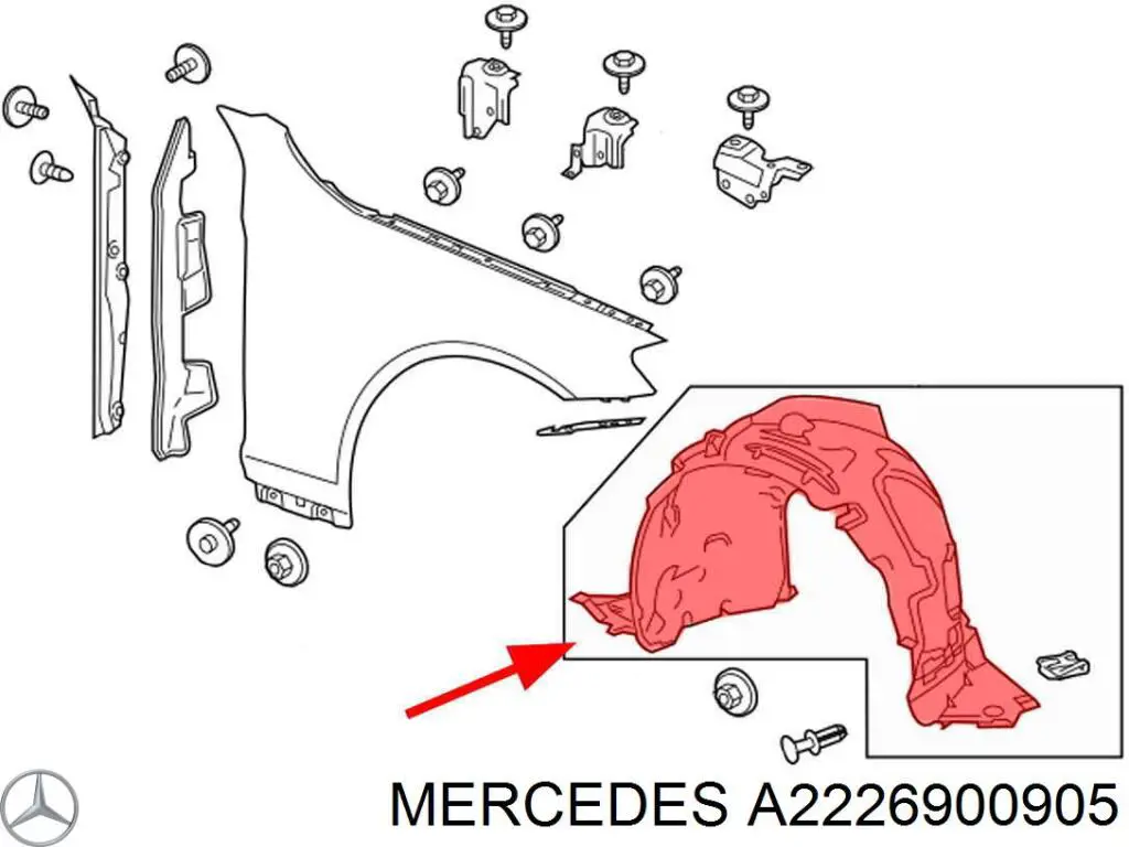  Mercedes A2226900905 precio, desde 98,10 EUR