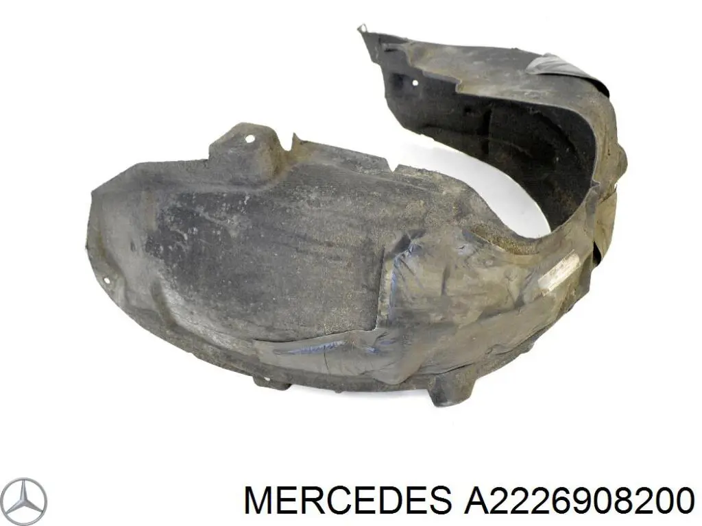 Revestimiento, pasarrueda trasera, derecho Mercedes A2226908200 precio, desde 82,31 EUR