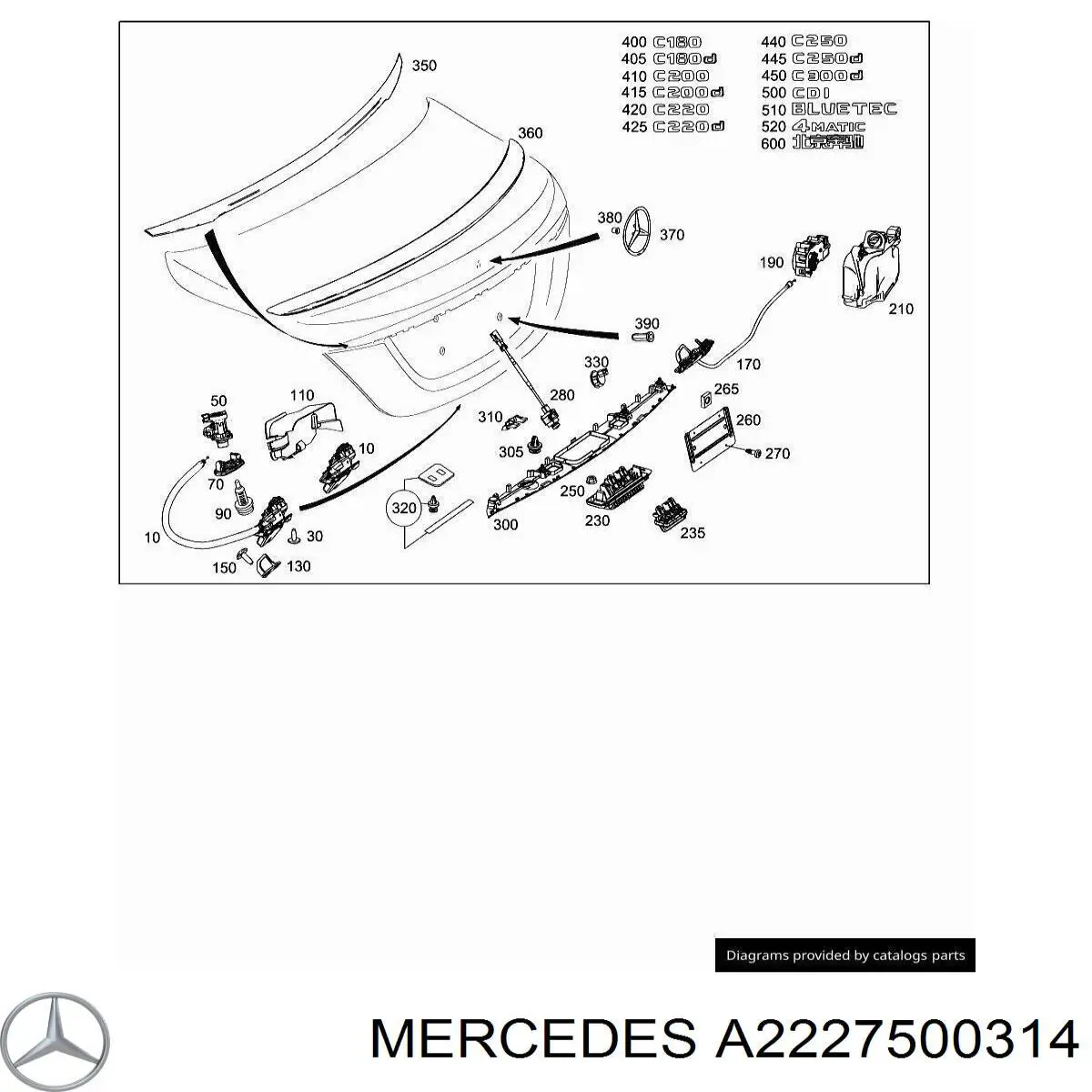 Comprar A2227500314 Mercedes 