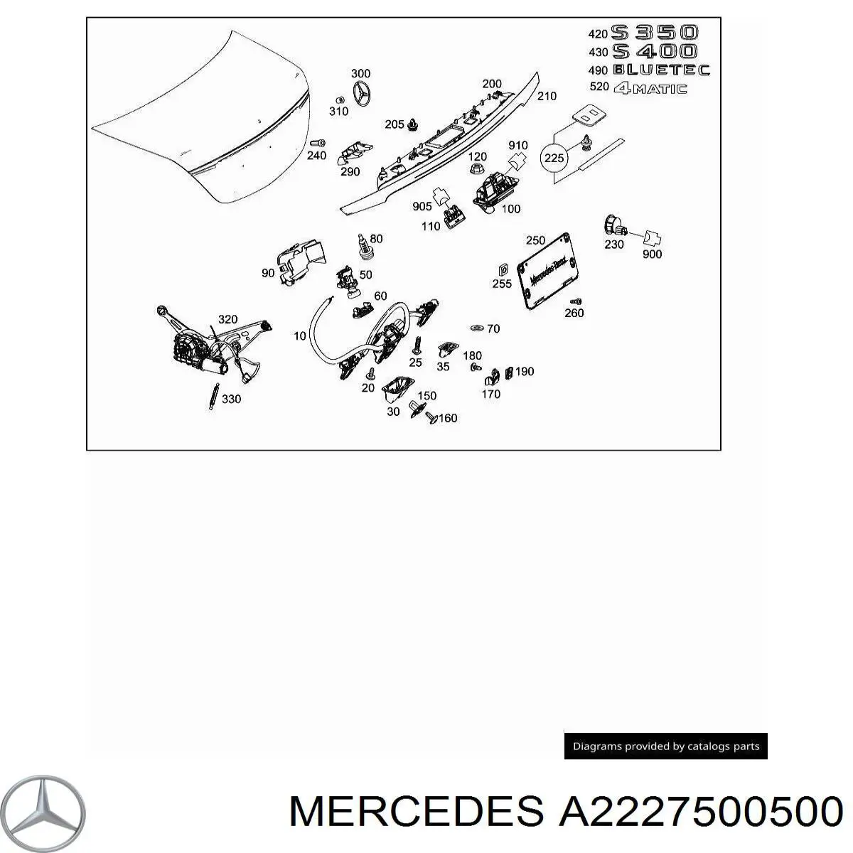 A2227500500 Mercedes