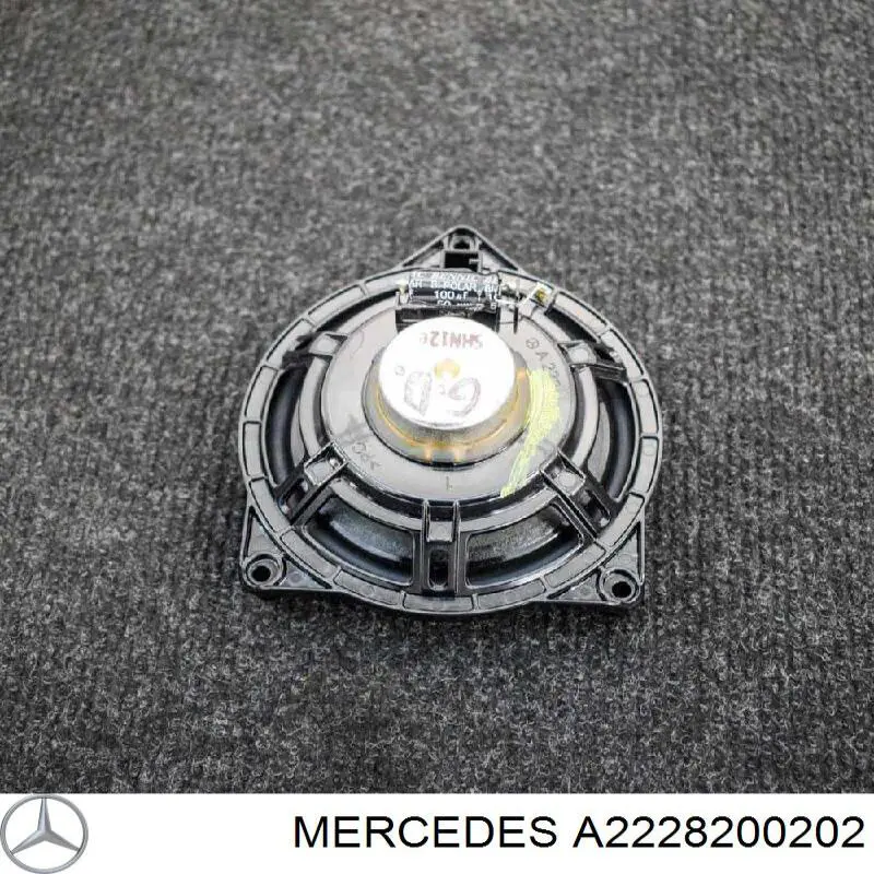 Altavoz de la puerta delantera Mercedes A2228200202 precio, desde 60,98 EUR