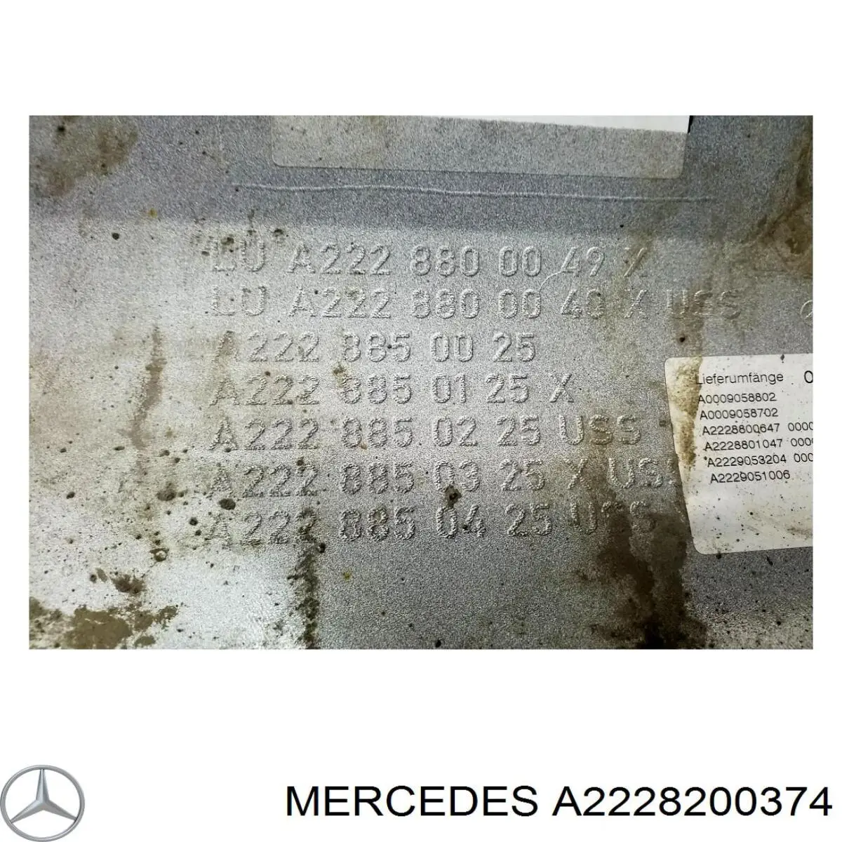 A2228200374 Mercedes