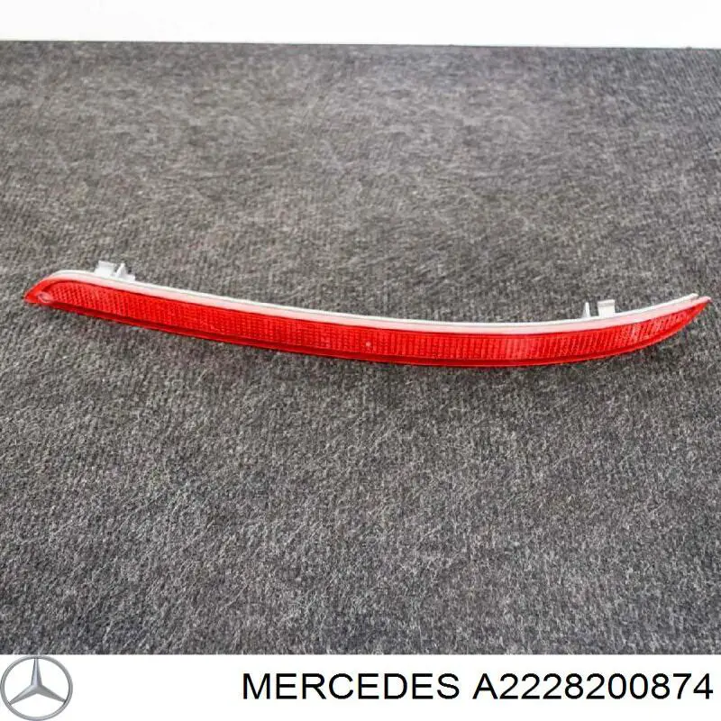 Deflector parachoques trasero derecho Mercedes A2228200874 precio, desde 26,64 EUR