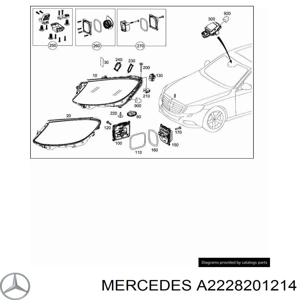 A2228201214 Mercedes