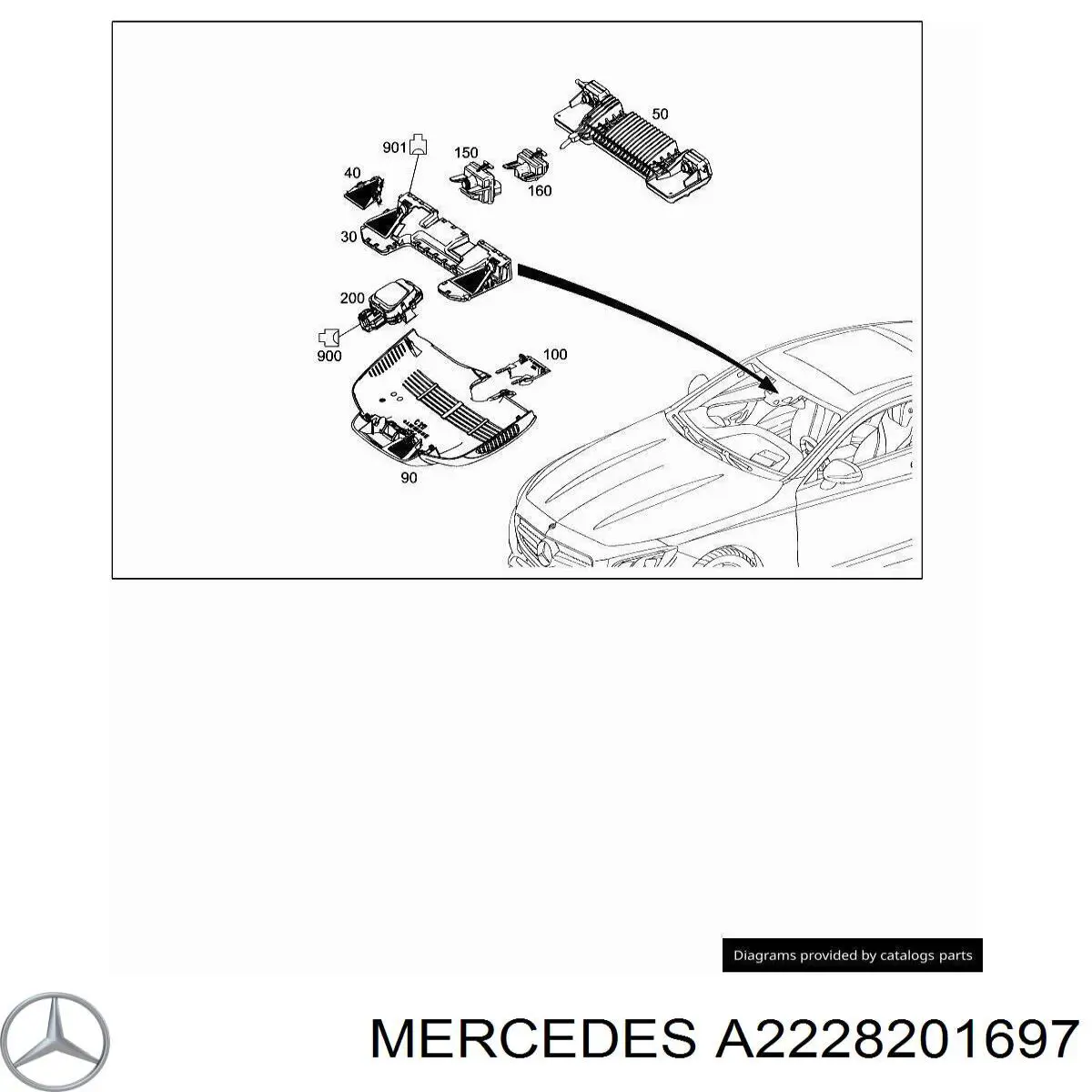 A2228201697 Mercedes