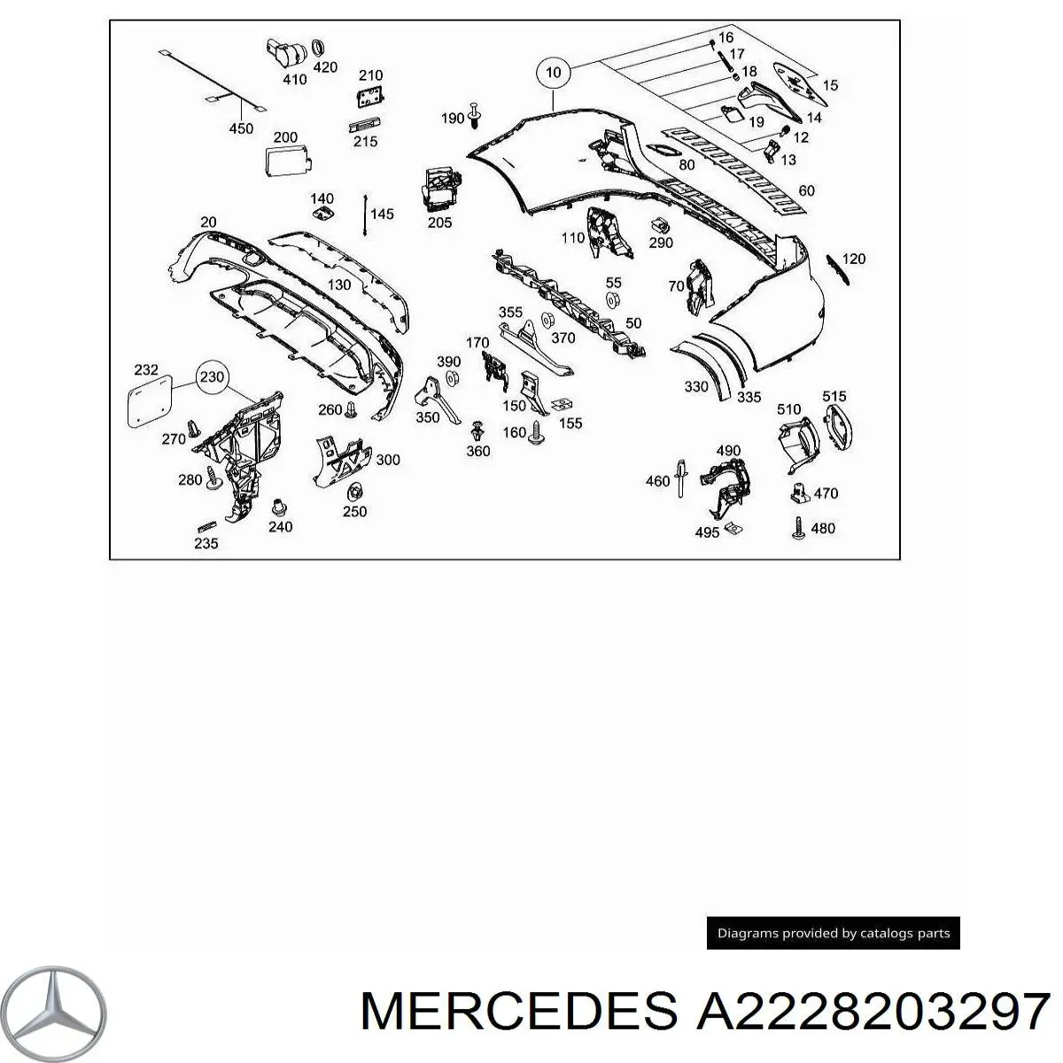  Mercedes A2228203297 precio, desde 7,24 EUR