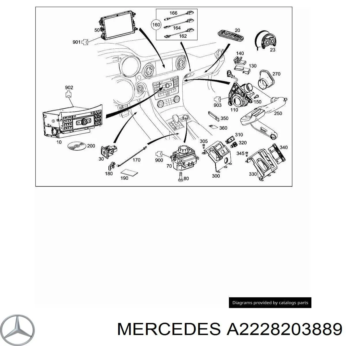 A2228203889 Mercedes