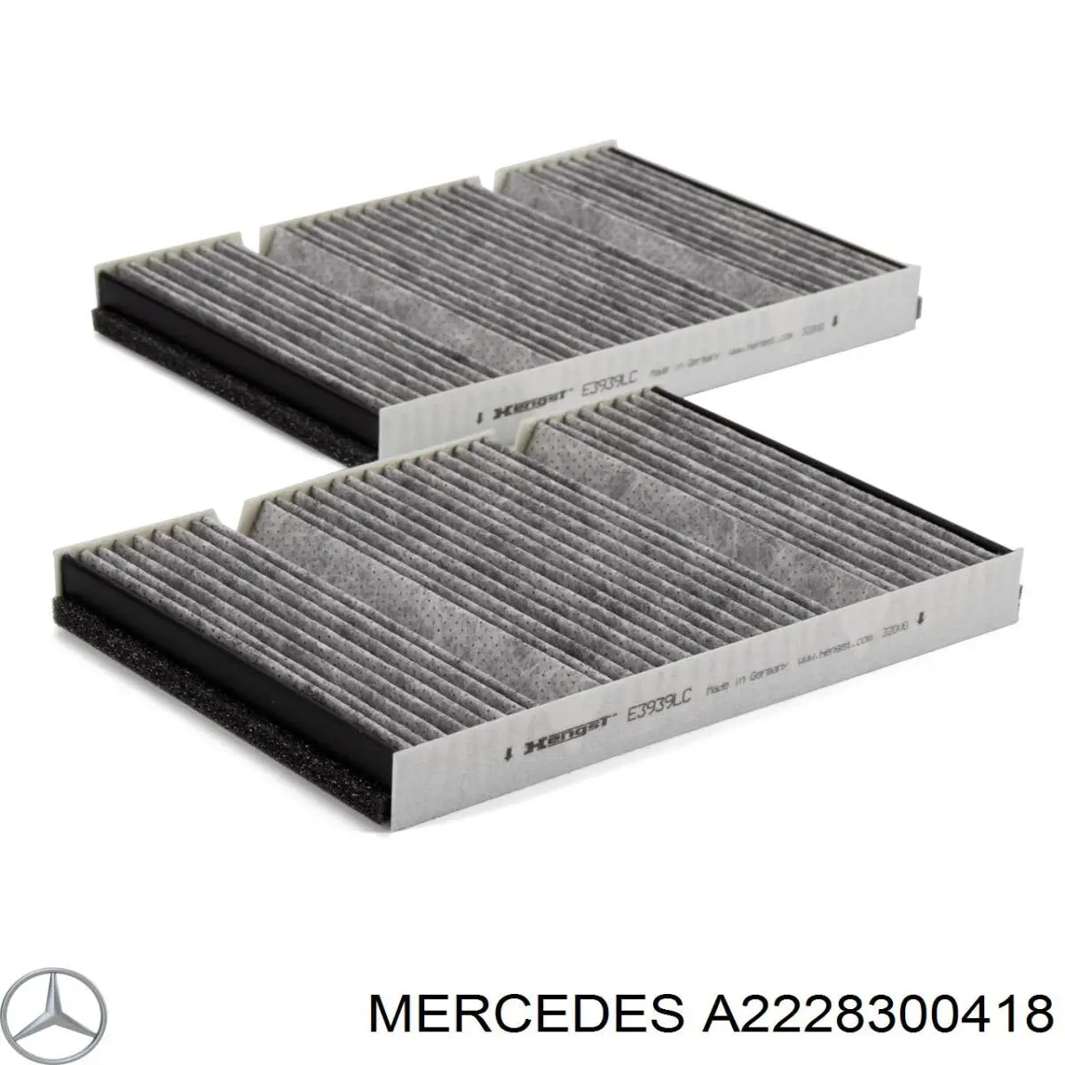 Filtro de cabina Mercedes A2228300418 precio, desde 22,37 EUR