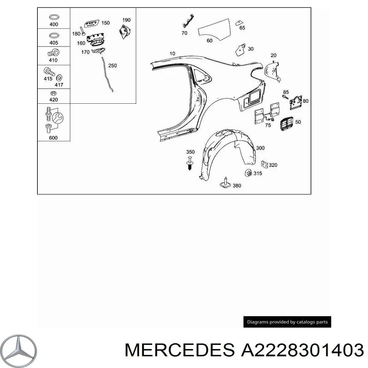 A2228301403 Mercedes