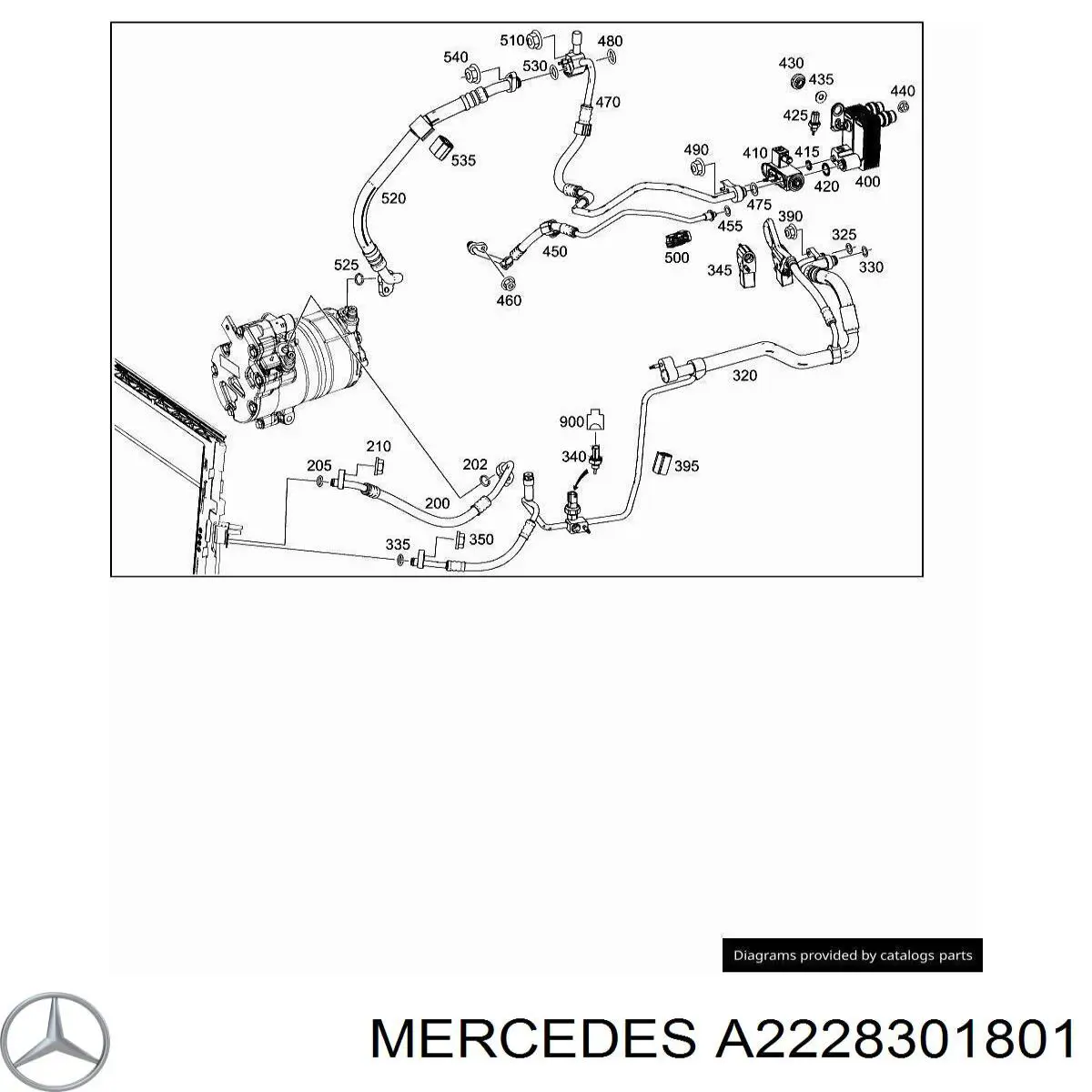 A2228301801 Mercedes