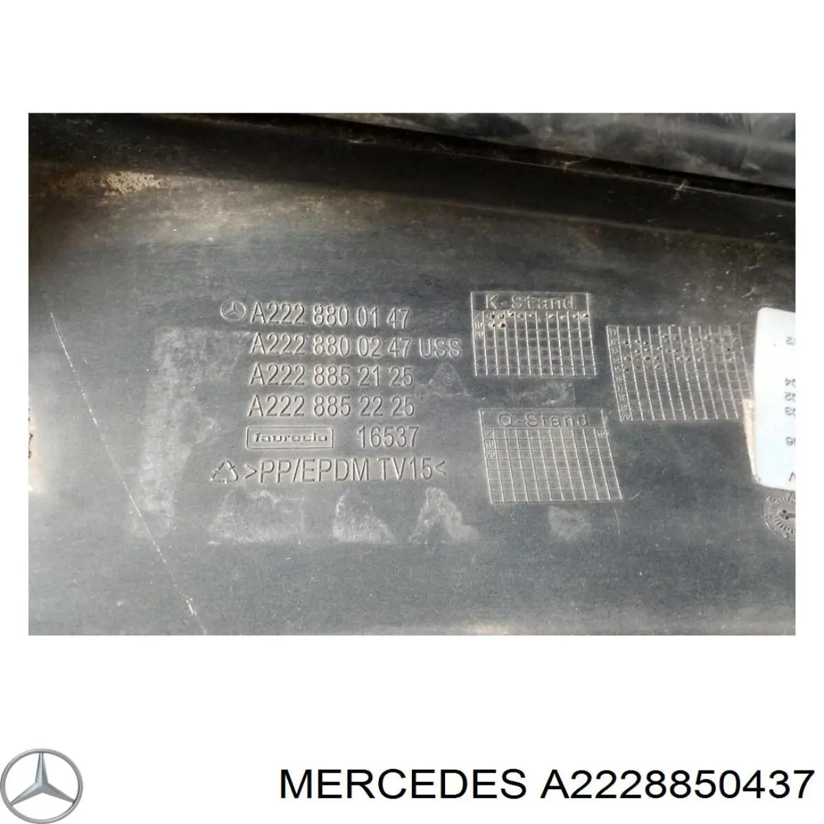  Mercedes A2228850437 precio, desde 47,64 EUR