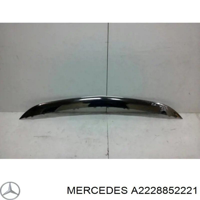 A2228852221 Mercedes Protector, paragolpes