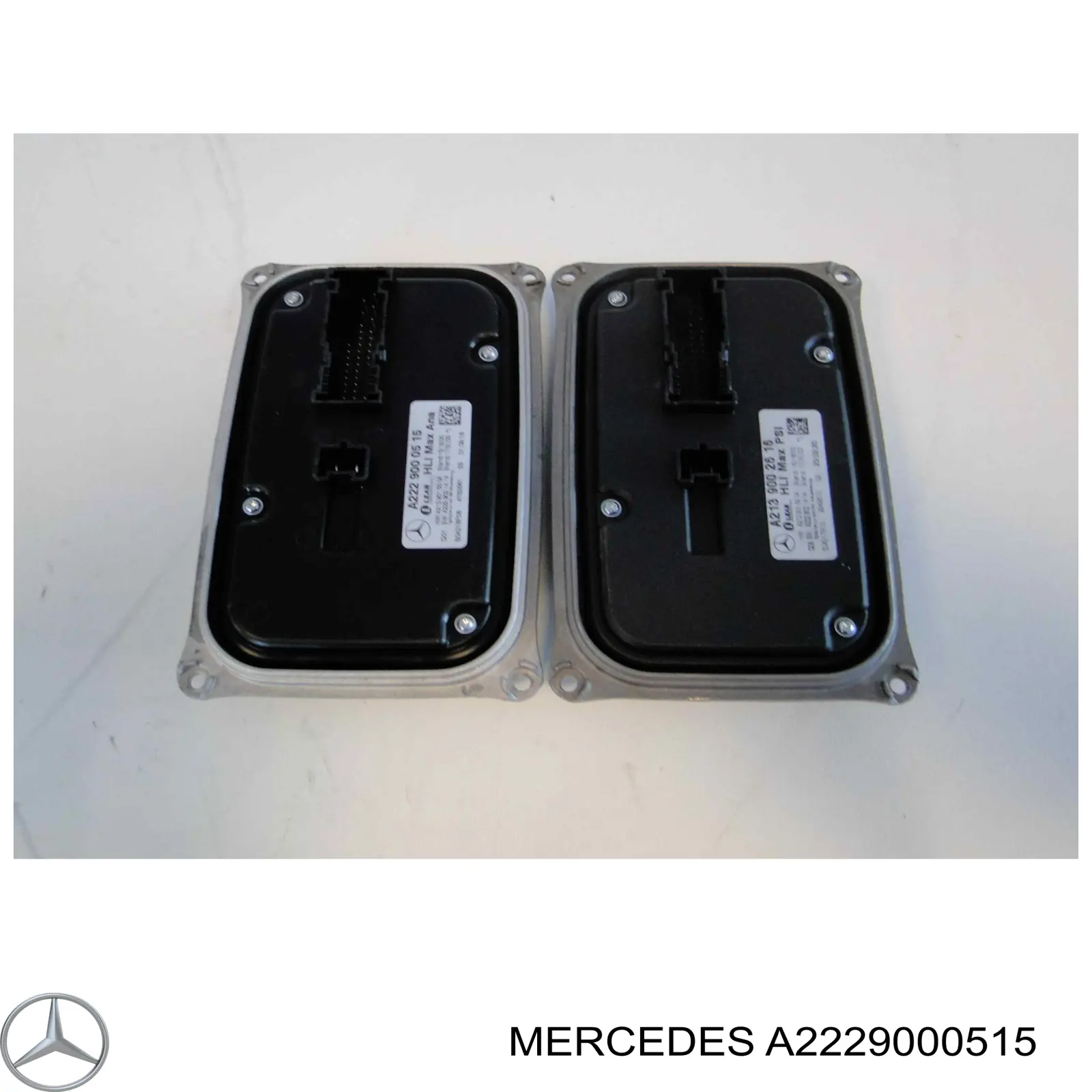 2229000515 Mercedes modulo de control de faros (ecu)