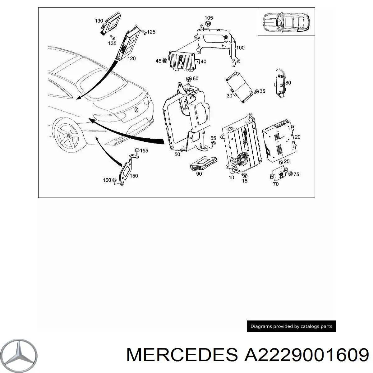 A2229004511 Mercedes 