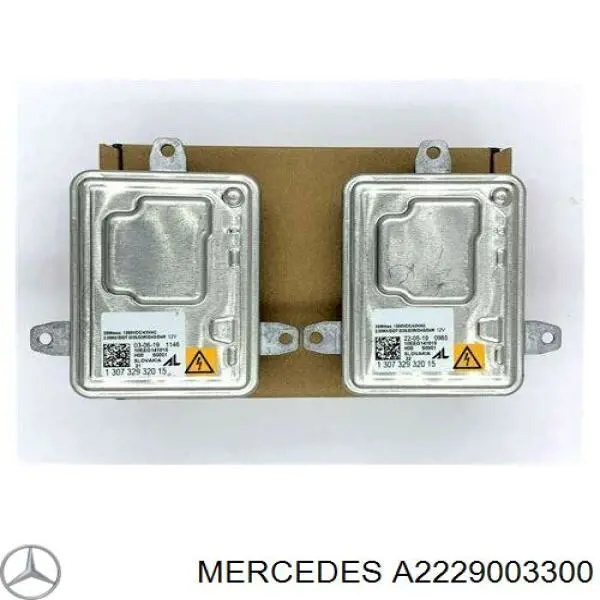 Módulo de control de luces de faros (ECU) A2229003300 Mercedes