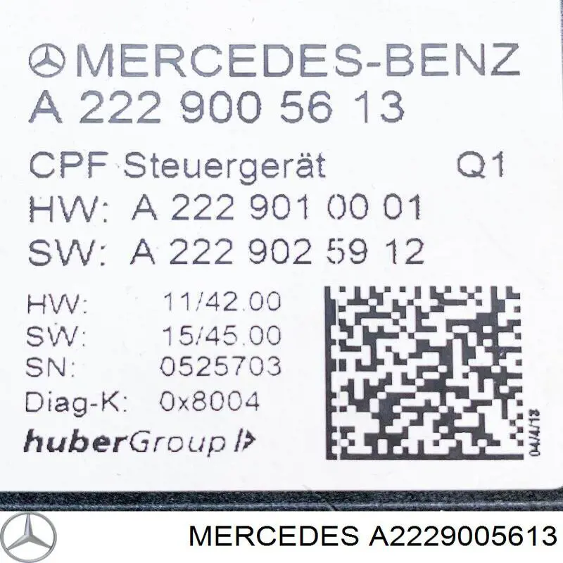  Mercedes A2229005613 precio, desde 100,19 EUR