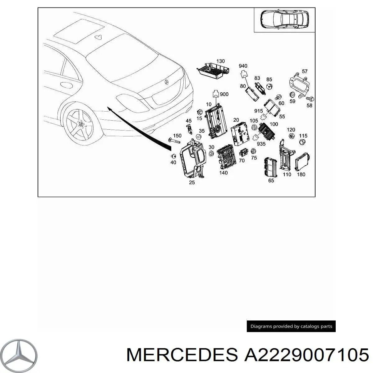 A2229007105 Mercedes