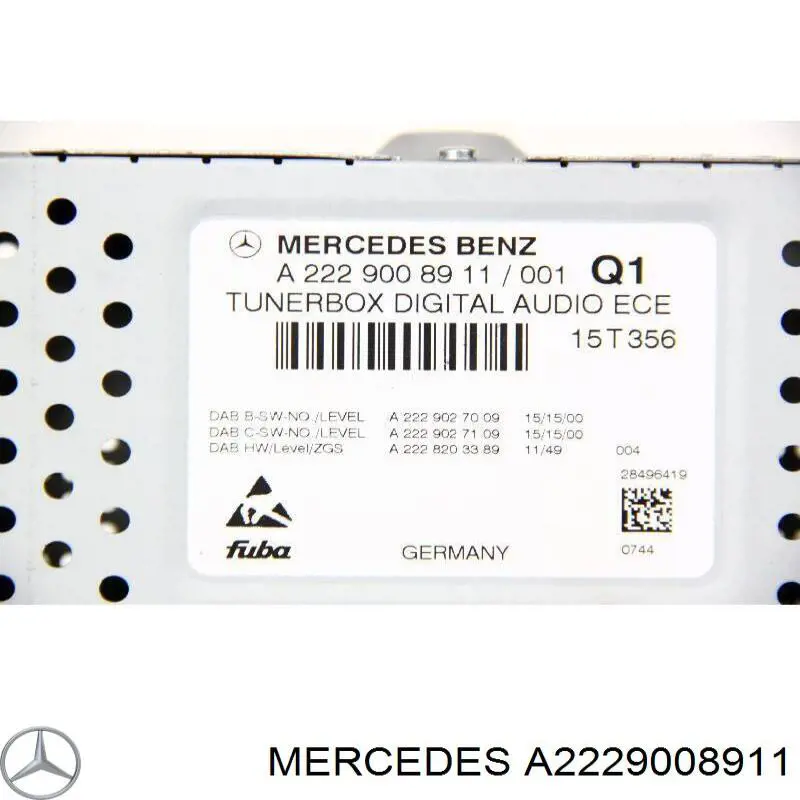 Comprar A2229008911 Mercedes Unidad de control multimedia