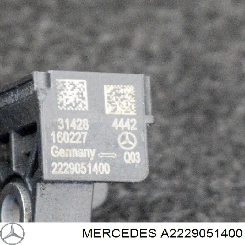Sensor de airbag delantero A2229051400 Mercedes