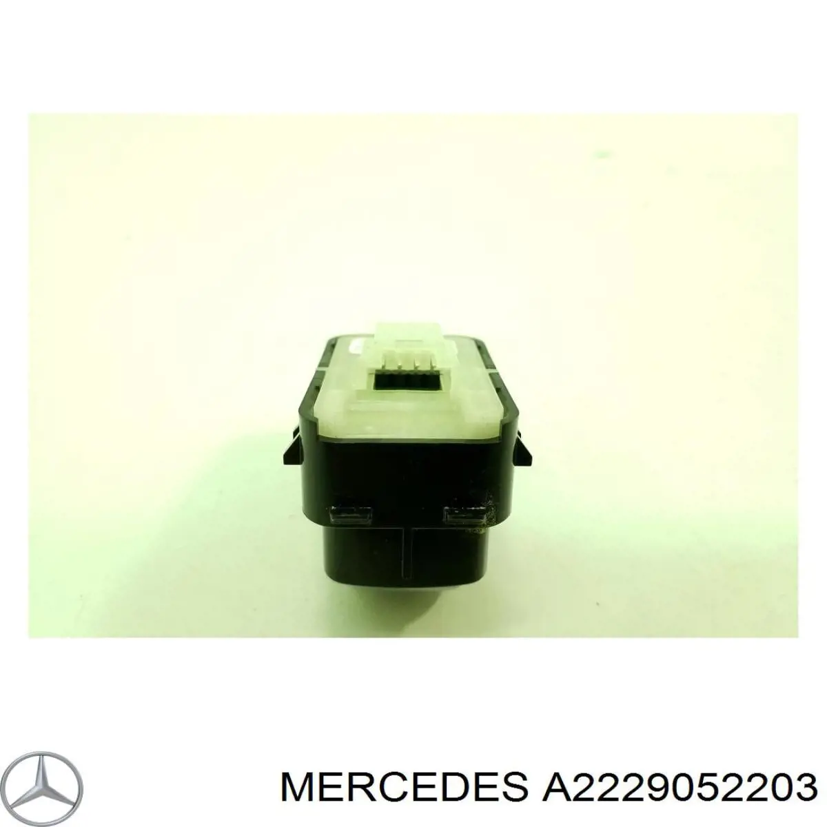 A2229052203 Mercedes Botón de encendido, motor eléctrico, elevalunas, puerta delantera derecha