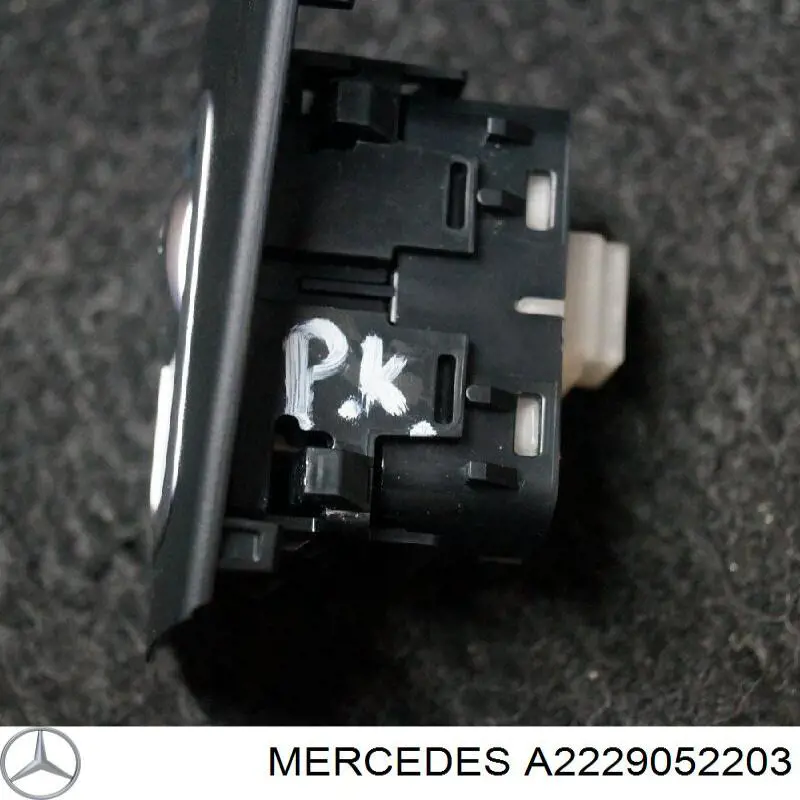 Comprar A2229052203 Mercedes Botón de elevalunas delantero derecho