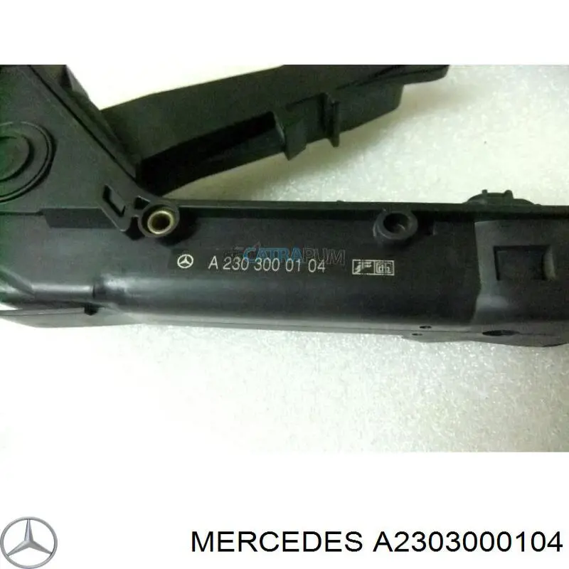 Pedal de acelerador para Mercedes G (W463)
