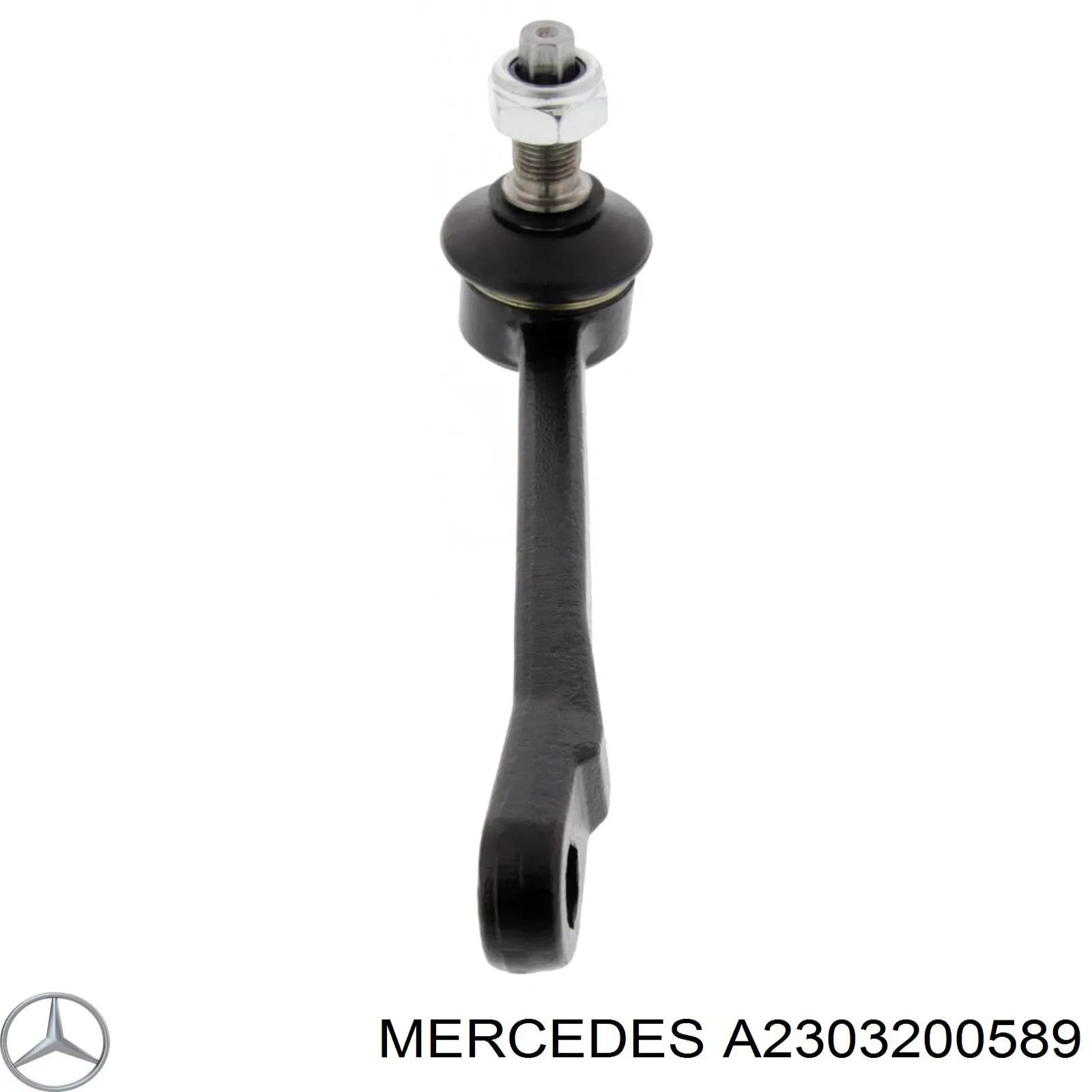 A2303200589 Mercedes barra estabilizadora delantera izquierda