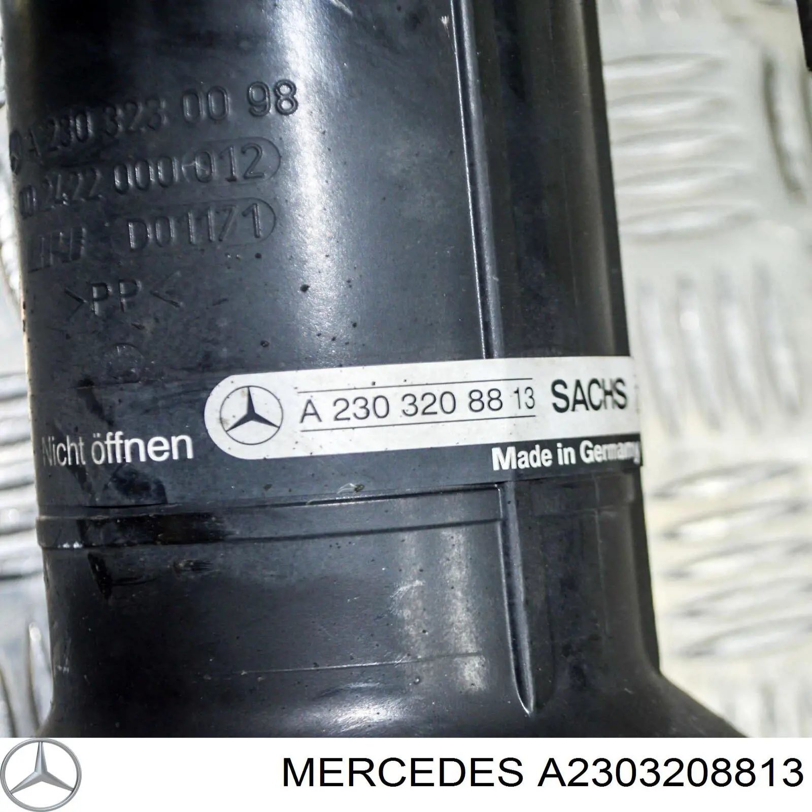 2303202813 Mercedes amortiguador delantero derecho