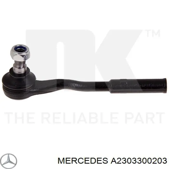 Rótula de barra de acoplamiento Mercedes A2303300203 precio, desde 25,02 EUR