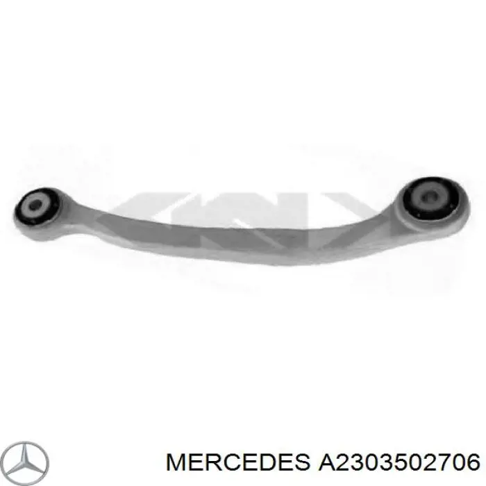 Brazo superior izquierdo de la suspensión trasera Mercedes A2303502706 precio, desde 37,75 EUR