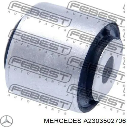 Comprar A2303502706 Mercedes Brazo superior izquierdo de la suspensión trasera