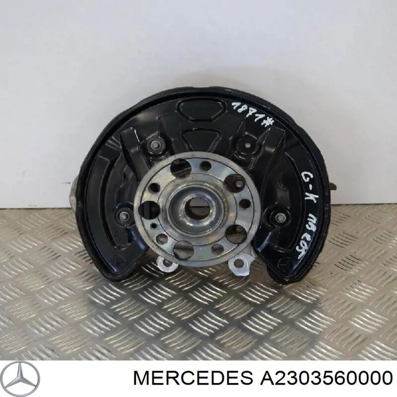 A2303560000 Mercedes cojinete de rueda trasero