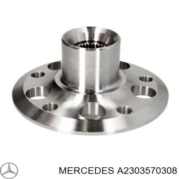 A2303570308 Mercedes cubo de rueda trasero