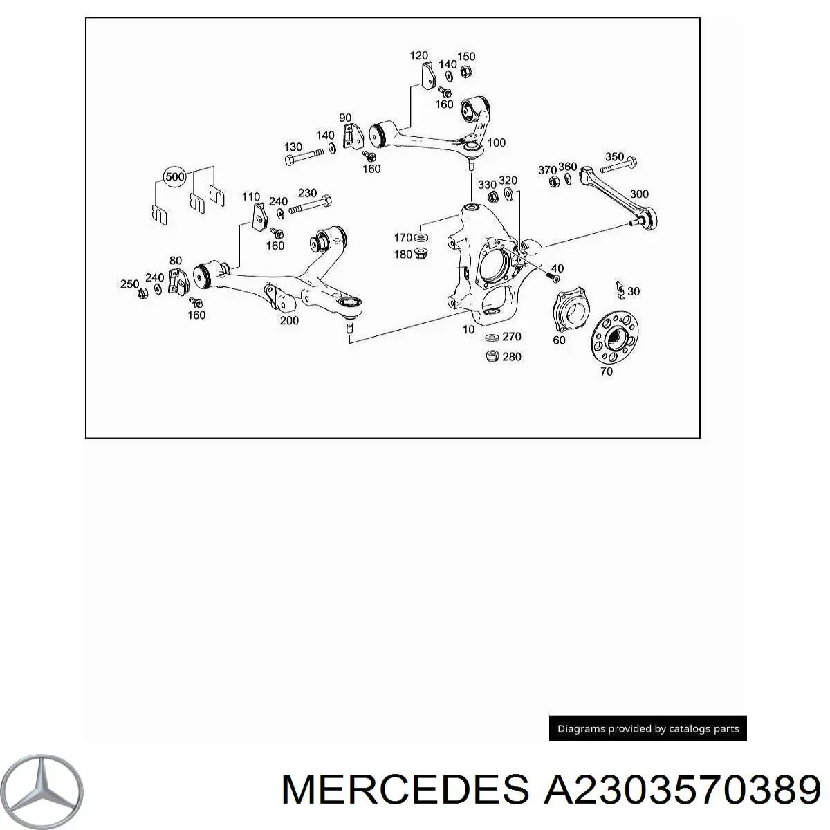 Comprar A2303570389 Mercedes 