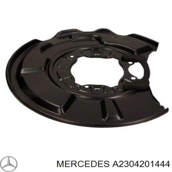 Protector de disco de freno trasero derecho Mercedes A2304201444 precio, desde 29,80 EUR