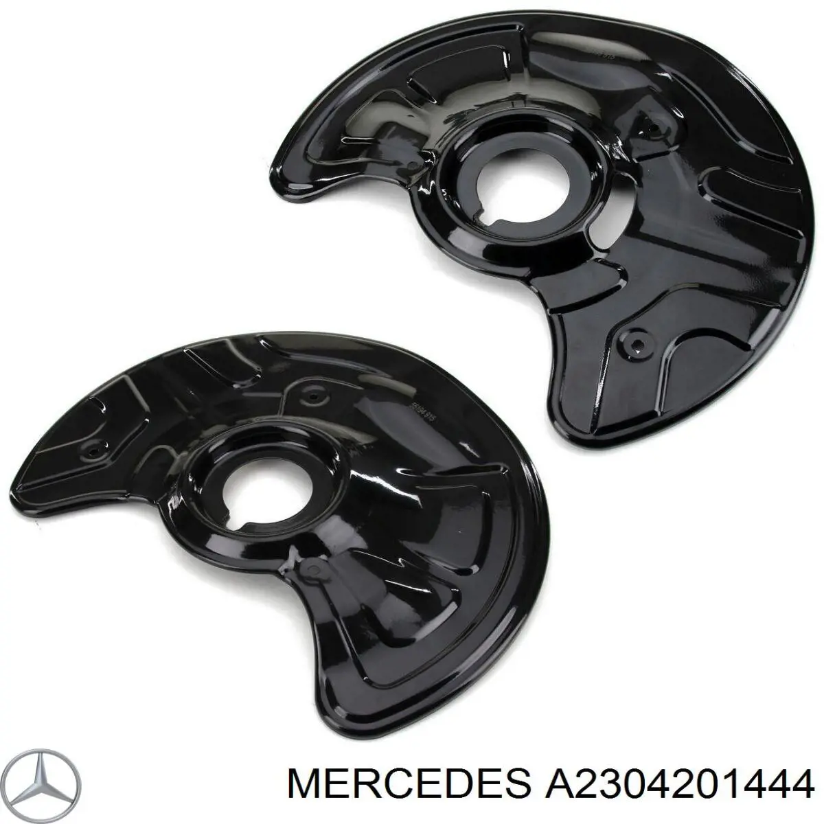 Comprar A2304201444 Mercedes Protector de disco de freno trasero derecho