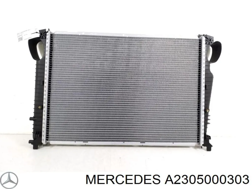 2305000303 Mercedes radiador refrigeración del motor