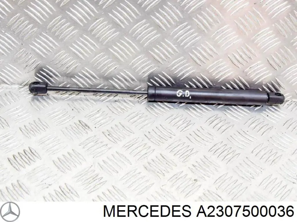 A2307500036 Mercedes amortiguador de maletero