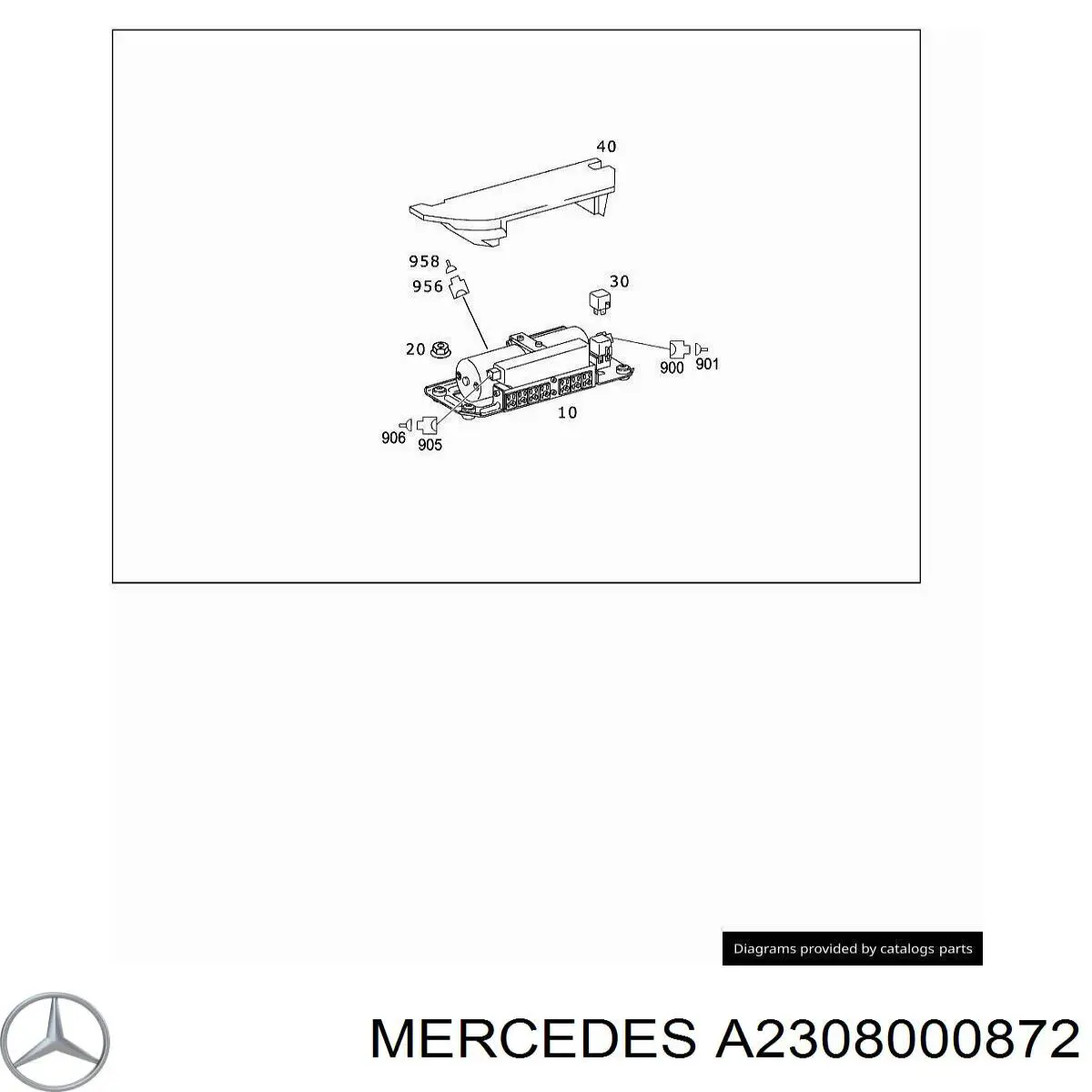 A2308000872 Mercedes