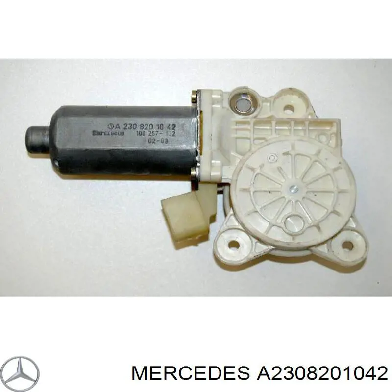 A2308201042 Mercedes Motor del elevalunas de la puerta delantera