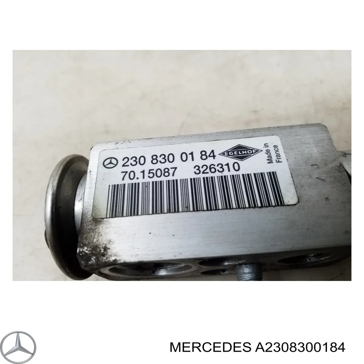 Comprar A2308300184 Mercedes Válvula TRV del aire acondicionado