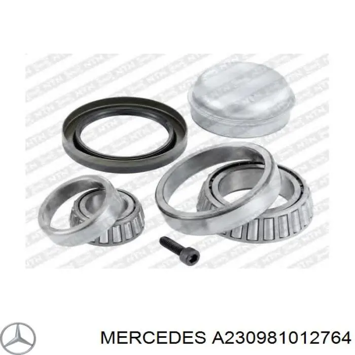 A230981012764 Mercedes cojinete de rueda trasero